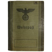 Wehrpaß Wehrmacht, service dans l'armée : 1913- 1918